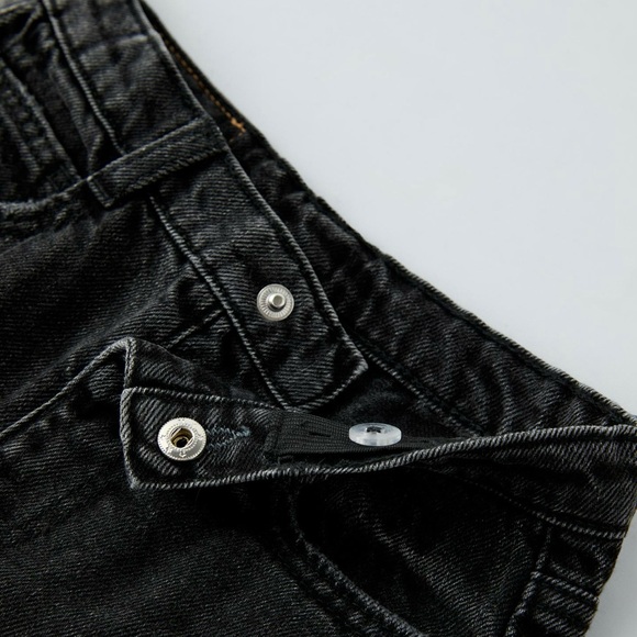 ZARA BOYS DENIM SHORTS - Picture 3 of 4